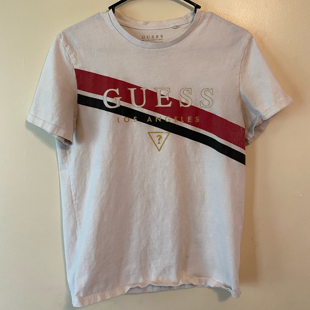 🔴Guess Short Sleeve Tee T-Shirt Graphic